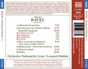 CD Maurice Ravel: Orchestral Works • 1 (Rapsodie Espagnole / Pavane Pour Un Infante Défunte / Boléro) 318432