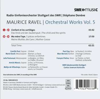 CD Maurice Ravel: Orchestral Works Vol.5 439621