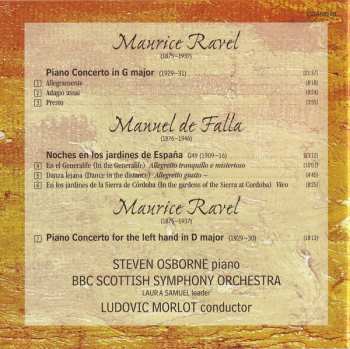 CD Maurice Ravel: Piano Concertos; Nights In The Gardens Of Spain 348422