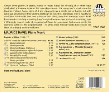 CD Maurice Ravel: Piano Music 324425