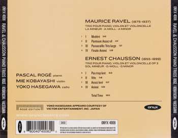 CD Maurice Ravel: Piano Trios 315891