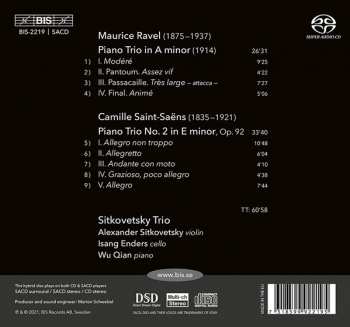 SACD Maurice Ravel: Piano Trios 433763