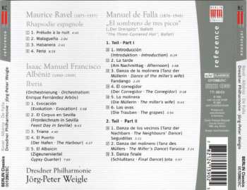 CD Maurice Ravel: Rhapsodie Espagnole - Iberia - El Sombrero De Tres Picos 112973