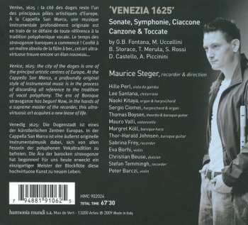 CD Maurice Steger: Venezia 1625 220873