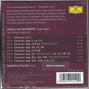 8CD Maurizio Pollini: Complete Piano Sonatas 185981
