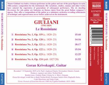 CD Mauro Giuliani: Le Rossiniane 194084