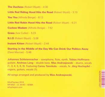 CD Max Andrzejewski's HÜTTE: Play The Music Of Robert Wyatt 348037