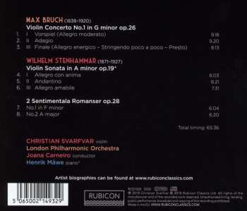 CD Max Bruch: Bruch & Stenhammar 38976