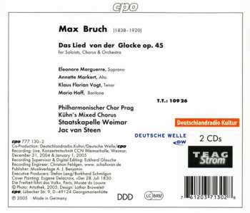 2CD Max Bruch: Das Lied Von Der Glocke 122990
