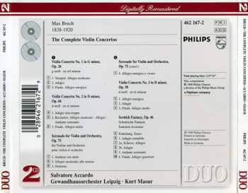 2CD Max Bruch: Die 3 Violinkonzerte / Schottische Fantasie 45052