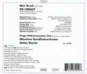 3CD Max Bruch: Die Loreley 147458