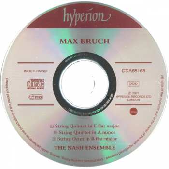 CD Max Bruch: String Octet, String Quintets 158065