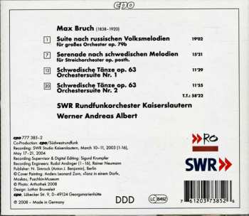 CD Max Bruch: Swedish & Russian Dances 118993