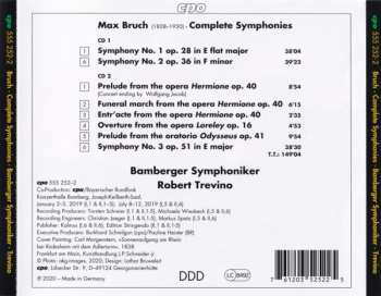 2CD Max Bruch: Symphonie 1 – 3 / Overtures 252832