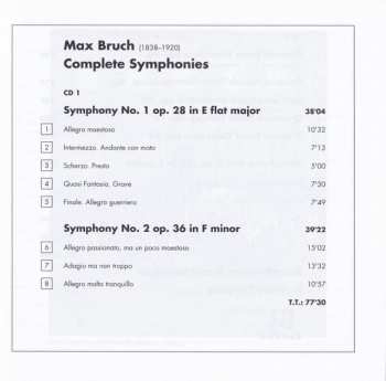 2CD Max Bruch: Symphonie 1 – 3 / Overtures 252832