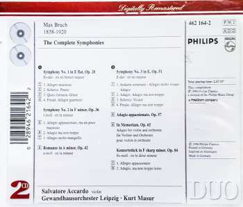 2CD Max Bruch: The Complete Symphonies 45051