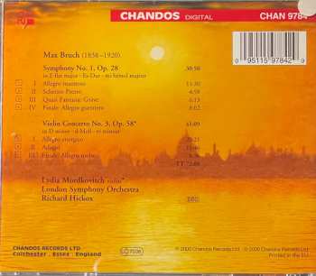 CD Max Bruch: Violin Concerto No. 3/ Symphony No. 1  349949