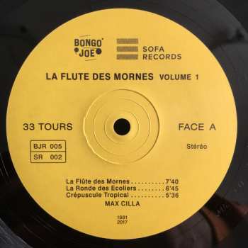 LP Max Cilla: La Flute Des Mornes Volume 1 88886