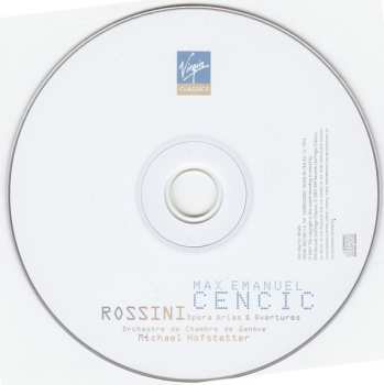 CD Max Emanuel Cencic: Rossini: Opera Arias & Ouvertures 496704