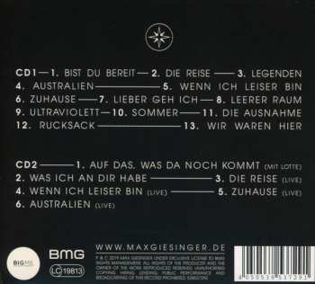 2CD Max Giesinger: Die Reise DLX 174451