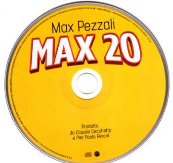 CD Max Pezzali: Max 20 519762
