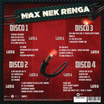 4LP Max Pezzali: Max Nek Renga Il Disco LTD | NUM 497768