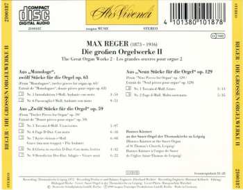 CD Max Reger: Die Großen Orgelwerke II 393308