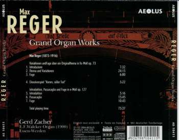 CD Max Reger: Grand Organ Works 339943