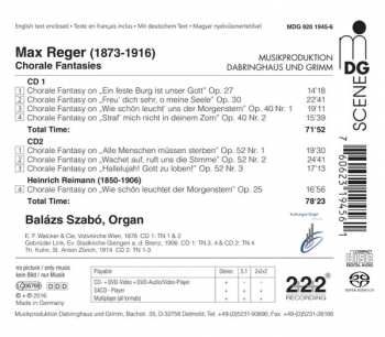 2SACD Max Reger: Max Reger Chorale Fantasies 194083