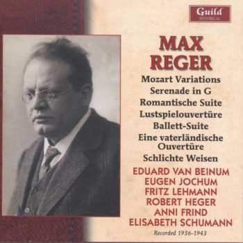 Album Max Reger: Orchesterwerke