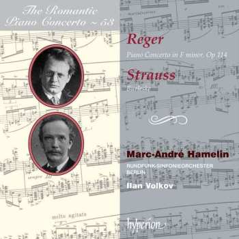 Album Max Reger: Piano Concerto In F Minor, Op 114 / Burleske