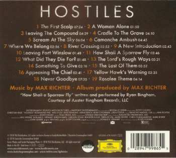 CD Max Richter: Hostiles (Original Motion Picture Soundtrack) 45804