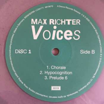 4LP/Box Set Max Richter: Voices CLR | LTD 494709