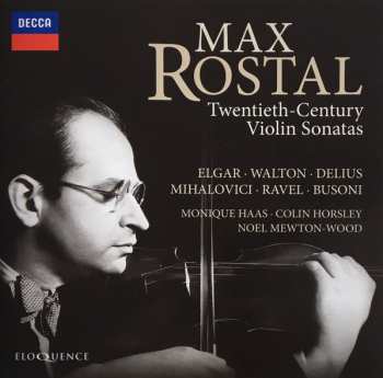 Album Max Rostal: Twentieth-Century Violin Sonatas