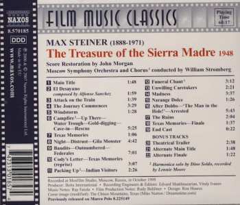 CD Max Steiner: The Treasure Of The Sierra Madre 323211