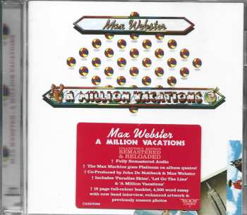 CD Max Webster: A Million Vacations 524154