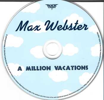 CD Max Webster: A Million Vacations 524154