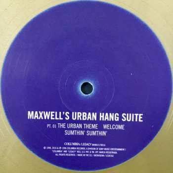2LP Maxwell: Maxwell's Urban Hang Suite CLR | LTD