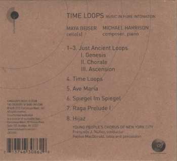 CD Maya Beiser: Time Loops (Music In Pure Intonation) 439226