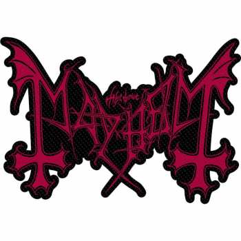 Merch Mayhem: Mayhem Standard Patch: Logo Cut Out