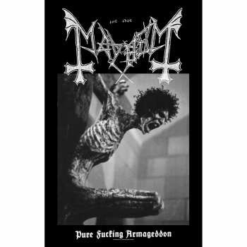 Merch Mayhem: Mayhem Textile Poster: Fucking Armageddon