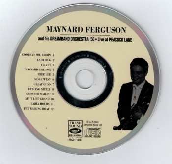 CD Maynard Ferguson & His Orchestra: Live At Peacock Lane 
