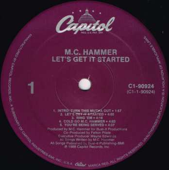 LP MC Hammer: Let's Get It Started