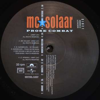 2LP MC Solaar: Prose Combat 76426