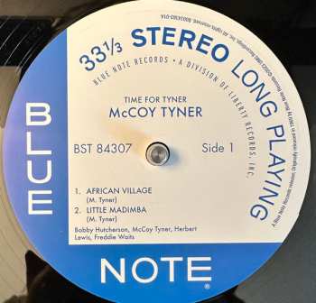 LP McCoy Tyner: Time For Tyner 444697
