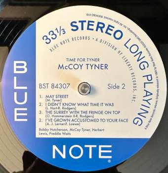 LP McCoy Tyner: Time For Tyner 444697