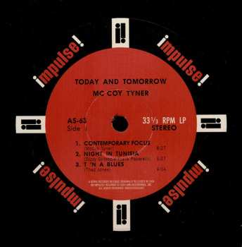 LP McCoy Tyner: Today And Tomorrow 542618