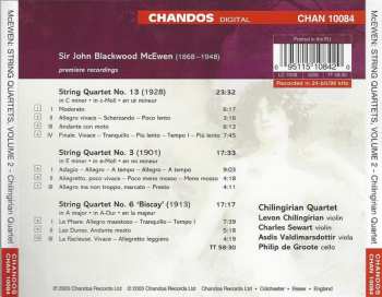 CD Chilingirian String Quartet: String Quartets, Volume 2