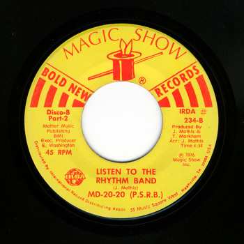 CD MD-20-20 (P.S.R.B.): Listen To The Rhythm Band (digital 45)