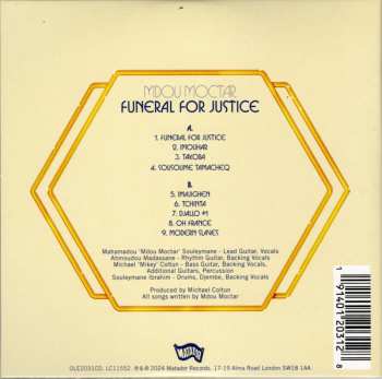 CD Mdou Moctar: Funeral For Justice DIGI